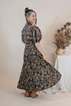 Flow Dress - Gold Flannel Flower