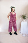 Wide Leg Jumpsuit - Self Care Print